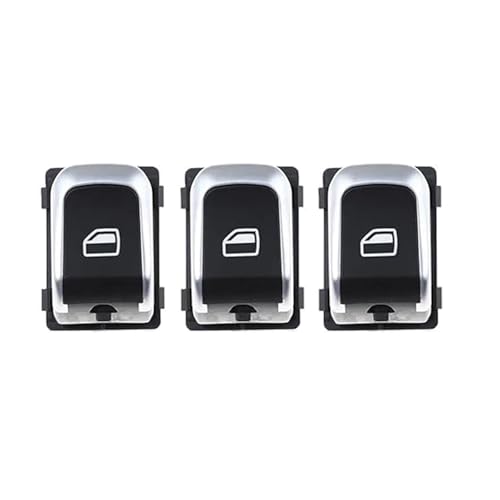 Bouton de commande principal de lève-vitre électrique Audi A4 Q5 B8 3 boutons