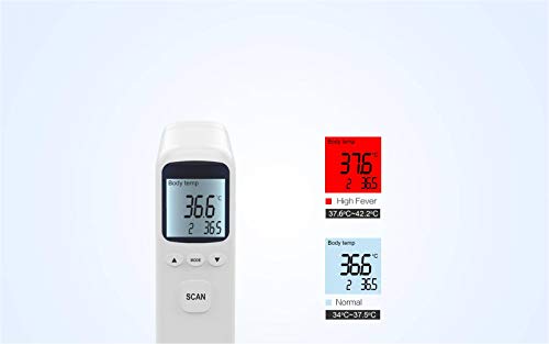 professioneel Infrarood Thermometer Lichaam & Voorhoofdthermometer | Contactloze Infrarood Thermometer Voorhoofd… - Image 8