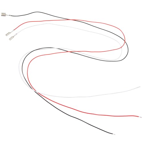GARIOUANS 3 Piezas Cables de Plomo para Fonógrafo Duraderos de Plástico para Tocadiscos y Suministros Phono Instalación Fácil y Rendimiento Estable