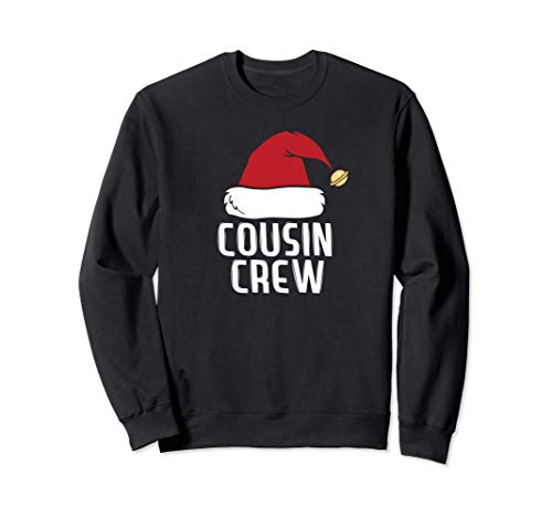 Funny Family Christmas Matching Pajama Gift For Cousins Hat Sweatshirt