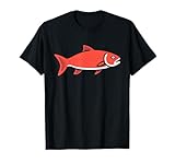 Animal Dessin animé Saumon enfant. Cadeau Saumon humoristique. Petit Saumons rigolo. Humour Saumons mignon simple petit poisson Saumon