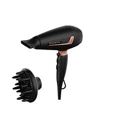 Rowenta Cv8830 Pro Expert, Asciugacapelli, 2200 W, Generatore Di Ioni, Accessori Per Styling, Impostazioni Personalizzate, Ergonomico, Nero