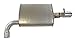 Walker Exhaust Quiet-Flow Stainless Steel 73037 Direct Fit Exhaust Muffler Assembly 2.25" Inlet (Inside) 3" Outlet (Outside)