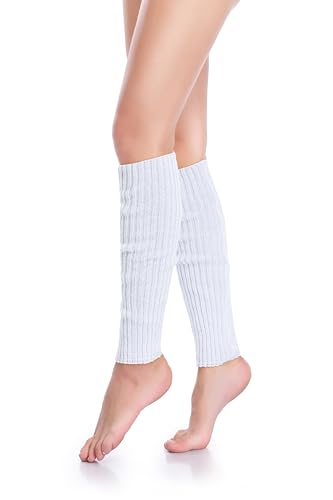 *daisysboutique* Retro Women 80s Adult Ribbed Knitted Leg Warmers Crochet Long Boot Socks Y2K Party Dance Sports Yoga3