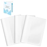 3 Stück Impfpass Hülle 150 × 212mm Schutzhülle Ausweishülle DIN A6...