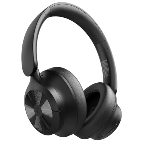OneOdio Focus A1Pro Hybrid Active Noise Cancelling with Wireless On-Ear Headphones, 200G Ultra-Light, 70-Hour Battery with Speed Charge, Bluetooth 6.0, Clear Calls, Lightweight Portable