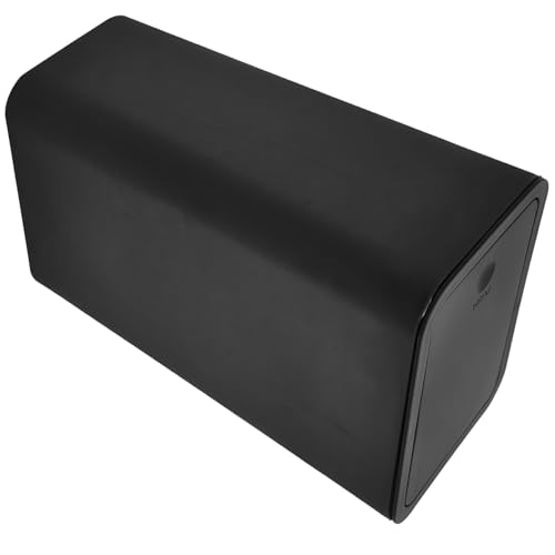 Poubelle cuisine noire anti odeur pour tri sélectif facile