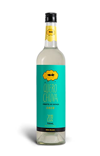 Licor de Coco Quero Chuva Aperitivo de Cachaça 750ml