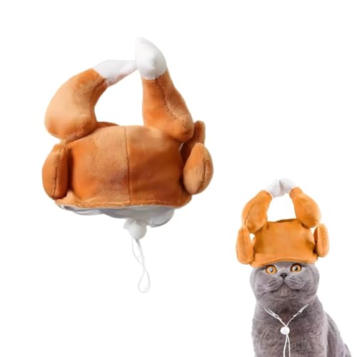 Sombrero Ajustable de Pata de Pavo para Perros