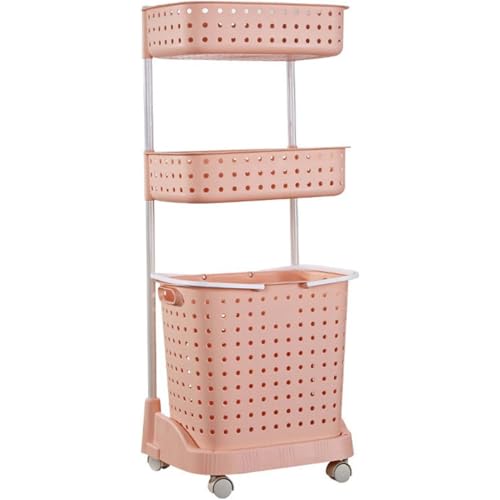 YURIBUG ��e�ʃ����h���[�o�X�P�b�g �O�i�L���X�^�[�t�� ���󕨃J�S �����h���[���b�N �������[ ���󂨂�����ߗޓ��� ���[�o�X�P�b�g ���C�p (�u���E��) (3�i,�s���N)