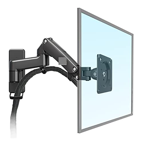 Support TV sur pied ajustable et ergonomique avec ressort à gaz F150 pour moniteur 24-35"