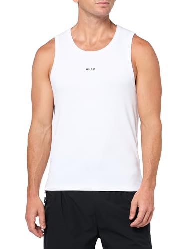 HUGO Men's Small Tonal Logo Muscle Tank