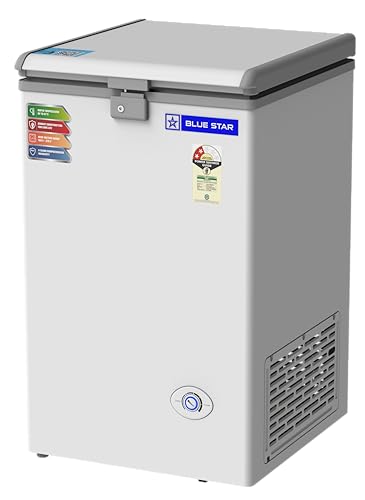 Image of Blue Star CF2-90NEYW 92 Liter Single Door Deep Freezer (71 Liter Net, White, 2-star)