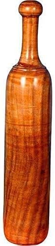 Wooden Indian Clubs, Mugdar, Meel, Clubbell, Karla Kattai for Exercise, Indian Club Mugdar (4 KG)