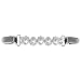 Evelots Large Imitation Pearl Sweater Clip, Shawl Or Collar Clip