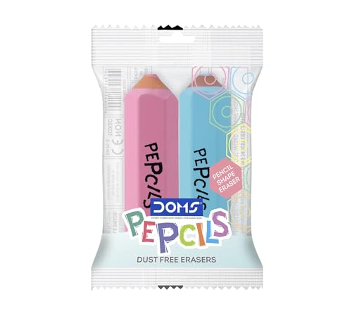 DOMS Pepcils Dust-Free Eraser 2-Piece Set