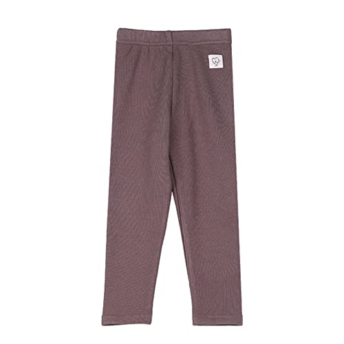 Toddler Girls Winter Warm Leggings Fleece Lined Thermal Pants for Kids Baby Basic Solid Full Length Pants for School4