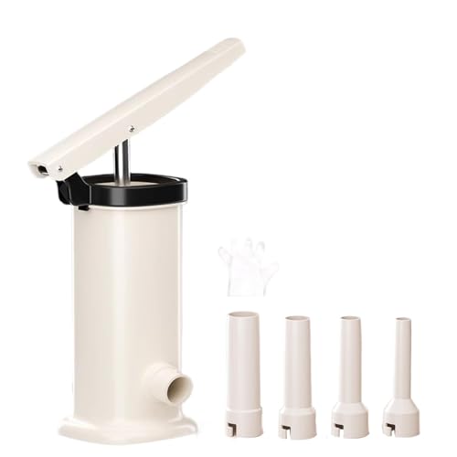 Embutidora manual de salchichas | Máquina para hacer salchichas caseras Herramienta de cocina para embutidos Máquina rápida para rellenar carne - para hacer salchichas