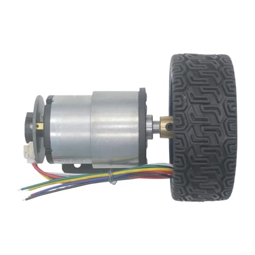 Moteur codeur JGB37-520 à engrenages métalliques robustes DC 6V