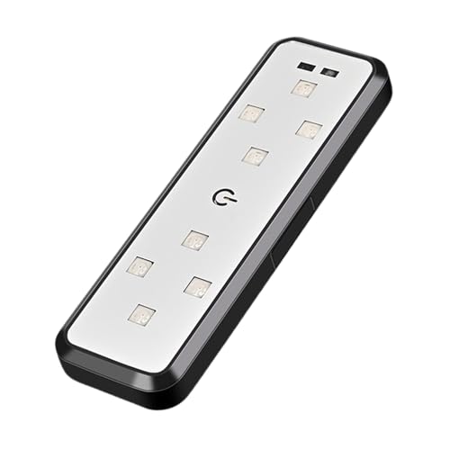 Samuliy Luces intermitentes anticolisión, luces LED de posición de flash, luces intermitentes recargables por USB para conducción, luz de señal nocturna para motocicleta, advertencia de posición de