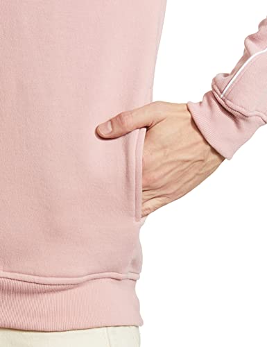 Image of The Indian Garage Co Blue Slim Fit Solid Long Sleeve Pull On Hooded Sweatshirt