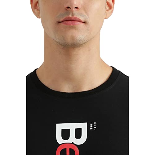 Image of United Colors of Benetton Men's Printed Regular Fit T-Shirt