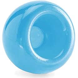 Dispensador De Premios Para Perros Planet Dog Orbee-Tuff Snoop, Dispensador de recompensas con Forma de Bola, Rompecabezas Interactivo para Perros, Azul, Grande