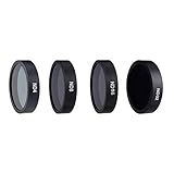  HUANRUOBAIHUO Drone ND FILTRES ND 4 8 16 32 Conjunto de filtros de Lentes de cámara Adecuado para dji Phantom 3 4K / Avanzado/Estándar/SE/Accesorios DE DRUCO Profesional