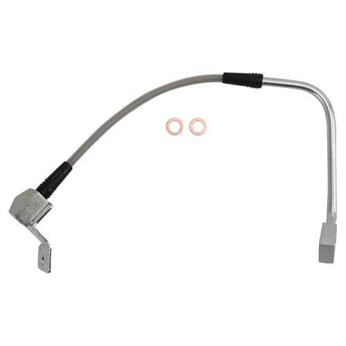 Image of TRQ Rear Brake Hose Set Compatible with 2002-2005 Ford Explorer 2003-2005 Lincoln Aviator Mercury Mountaineer