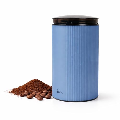 JATA JEML1150 - Molinillo Café Eléctrico. Molinillo Café 55 gramos. Cuchilla Acero Inoxidable. Tapa Transparente. Con Cepillo para Limpieza. Cable Extraíble. Recipiente Acero Inoxidable