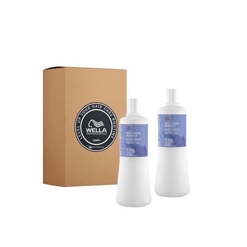 2er WELLA Welloxon Perfect Haarfarbe 1.9%, 1000ml