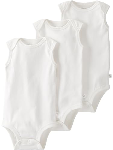 Image of little planet by carter's Unisex Baby 3-pack Short Sleeve Bodysuits Made With Organic Cotton