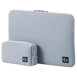 ハクバ写真産業 チュルル PCインナーケース 13.3インチ＆マルチポーチ ブルー SCH-PCMPSTBL