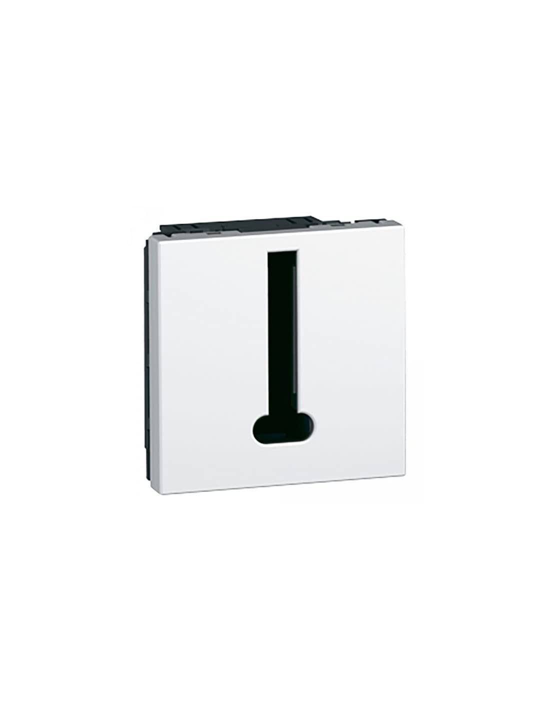 Legrand 079238 Prise Téléphone 8 Contacts Mosaic 2 Modules, Aluminium, Lot de 10