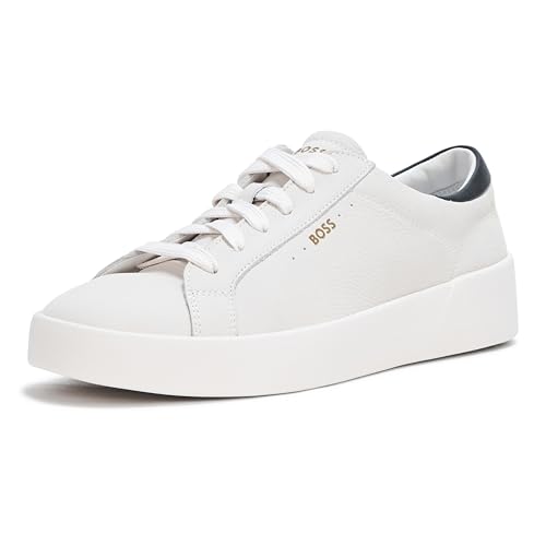Image of BOSS Men's Belwar Smooth Leather Low Top Sneaker