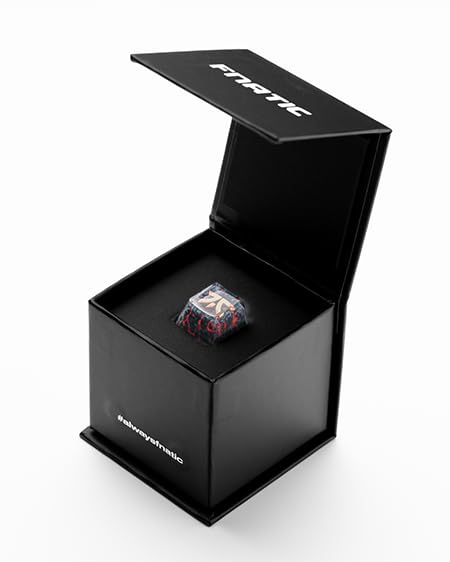 Keycap Fnatic Artisan Lava finition premium pour clavier mécanique - 2