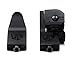 45 Degree Offset Iron Sights Canted Sights 45 Degree Iron Sights Backup Iron Sight Picatinny Rifle Fixed Front & Rear Rifle Sights