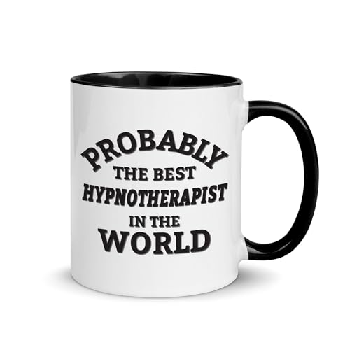 DesiDD Probably the Best Hypnotherapist in the World - Funny Hypnotherapist Mug - Appreciation Gifts...