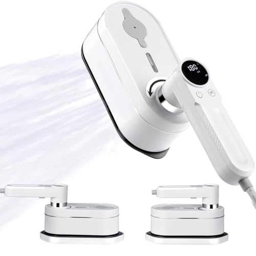 Garment Steamer Iron for Clothes - Travel Size Small Handheld, 1200W Steamer Ironing Machine, College Dorm Home Essentials