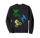 BMX-Fahrrad – Rad Downhill Stunts Dirt Biking Jungen Sweatshirt