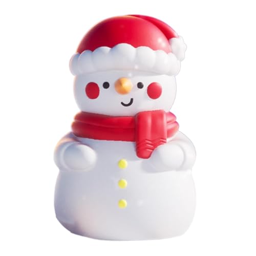 Veilleuse de Noël bonhomme de neige, idée cadeau pour chambre d'enfant