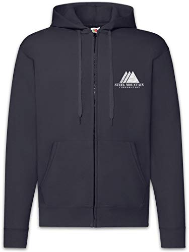 Sweat à capuche zippé Steel Mountain pour homme Urban Backwoods