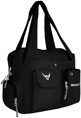 Image of ARMODA Double Pockets Glamour: Stylish Shoulder Bag for Ladies
