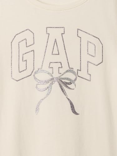 Image of Gap Girls Short Sleeve Logo Tee T-Shirt