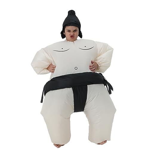 Disfraz Inflable de Luchador Sumo para Mujer miniatura 5
