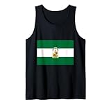 Bandera de la Comunidad Autónoma de Andalucía España Camiseta sin Mangas