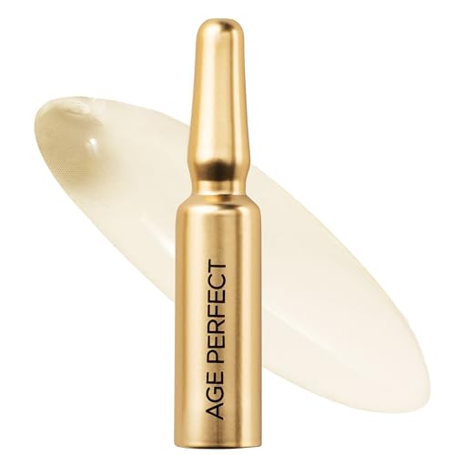 L'Oréal Paris Ampollas Age Perfect Colágeno Expert 7 Días Efecto Tensor, Tratamiento Reafirmante, Para pieles maduras, 7 Monodosis, 40 g