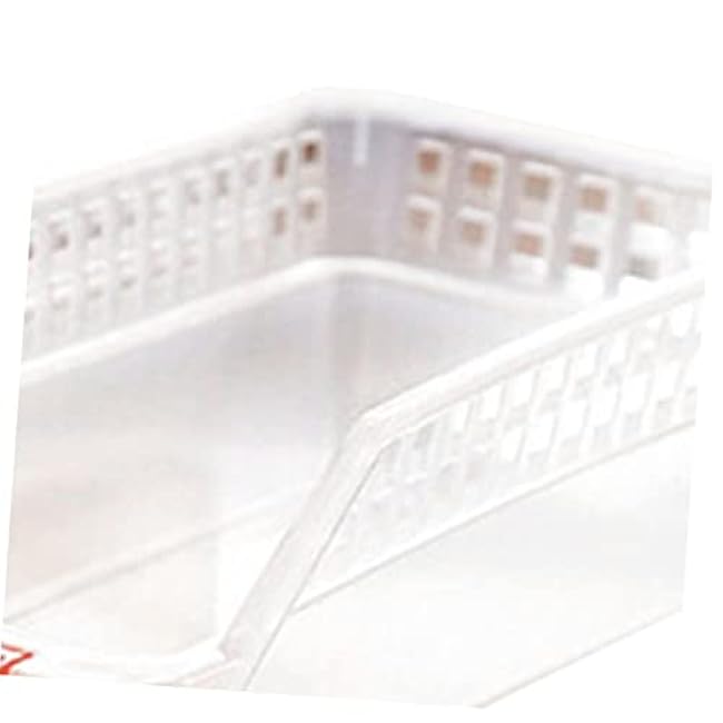 Tabletop Plastic Storage Box for Fridge Bins Lid Kitchen Organizers Refrigerator Fruit Container Pp Material Compact Sturdy Random Color