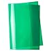 Produktbild JOLLY Jollycover Heftschoner A5, grün, 10 Stück, extra stark, kinderfest, mit Ultraschallverschweißung, 160µm Polypropylen, umweltfreundlich, für Schulhefte und Bücher