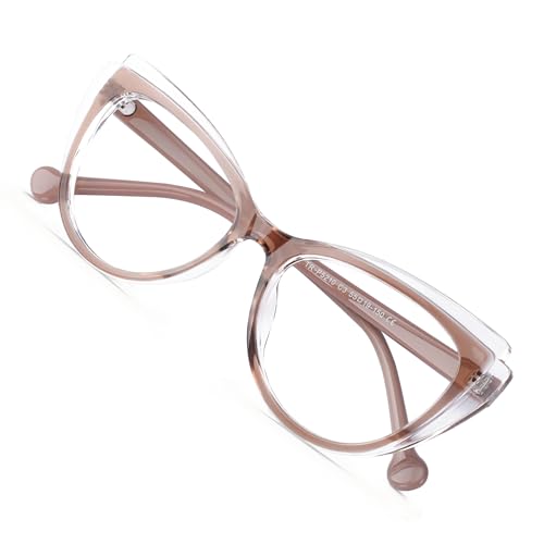 Blue Blockers Glasses for Women, Bluelight Glasses with Cat Eye Frame for Style, Comfort, Eye Strain Relief
